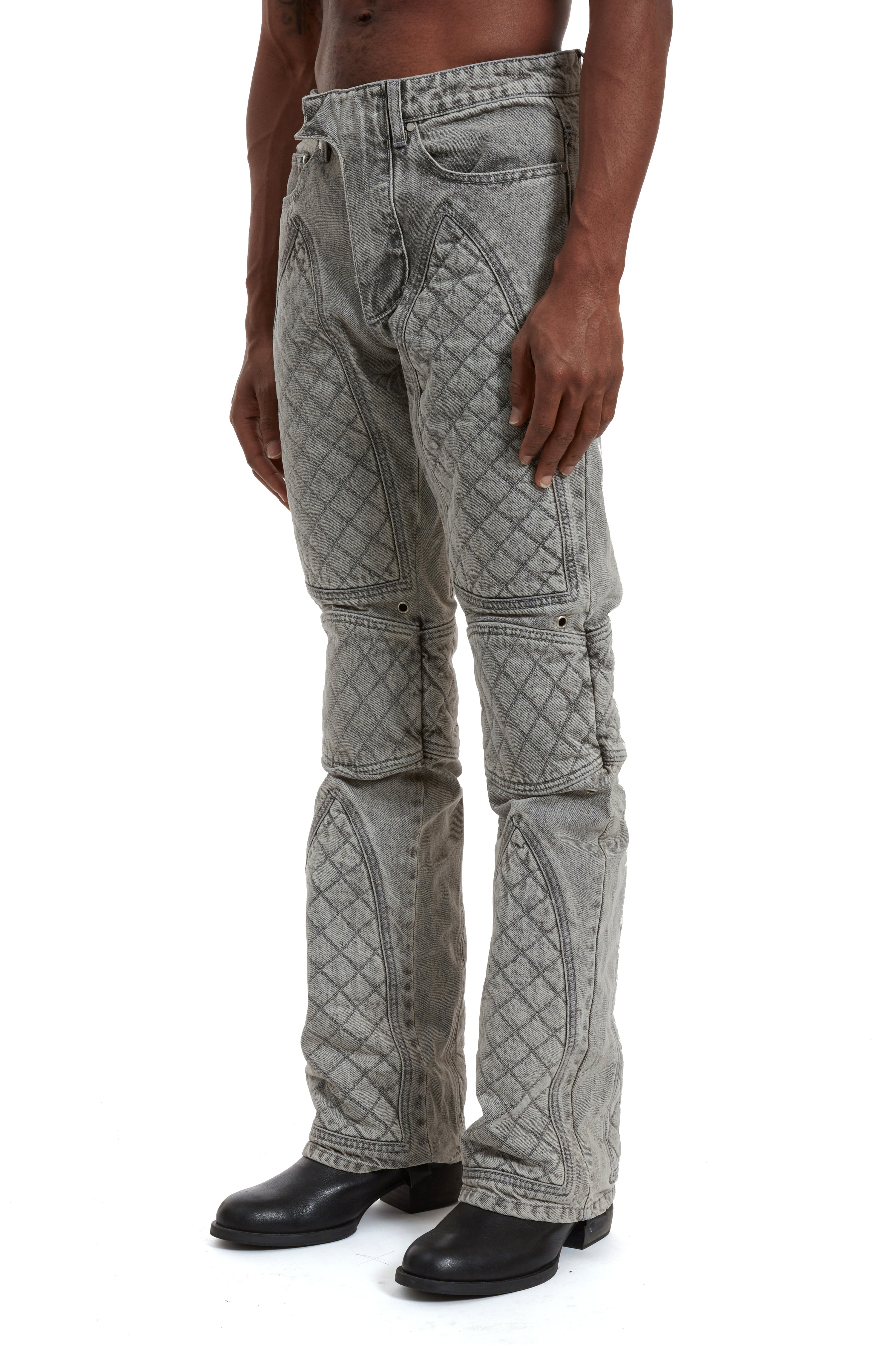 MOTO DENIM VINTAGE GREY