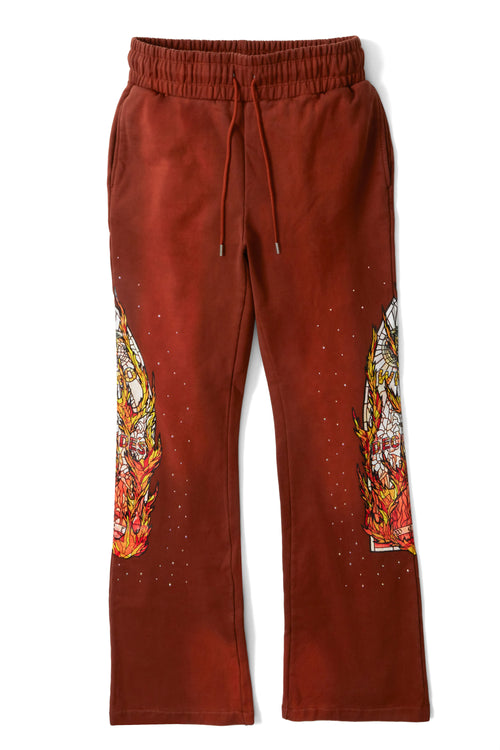 FLAME GLASS SWEATPANT