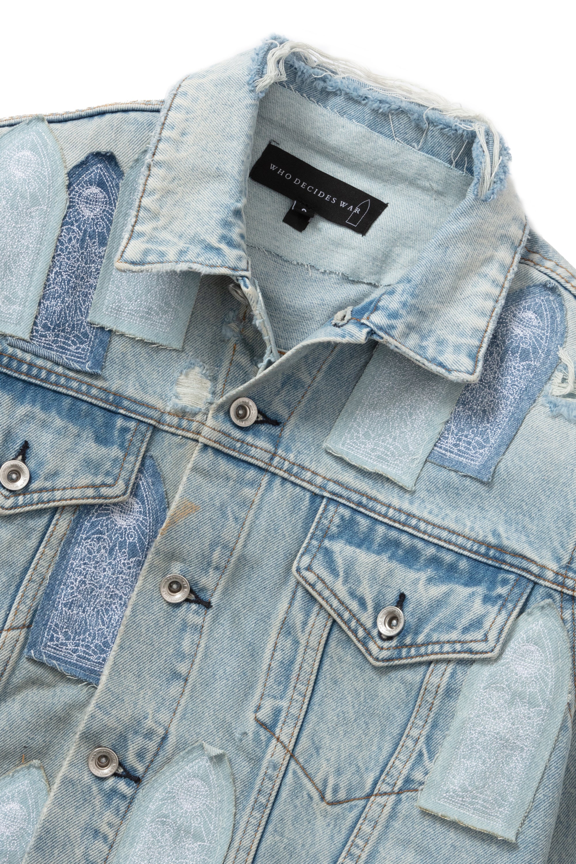 PATCHED ARCH DENIM JACKET