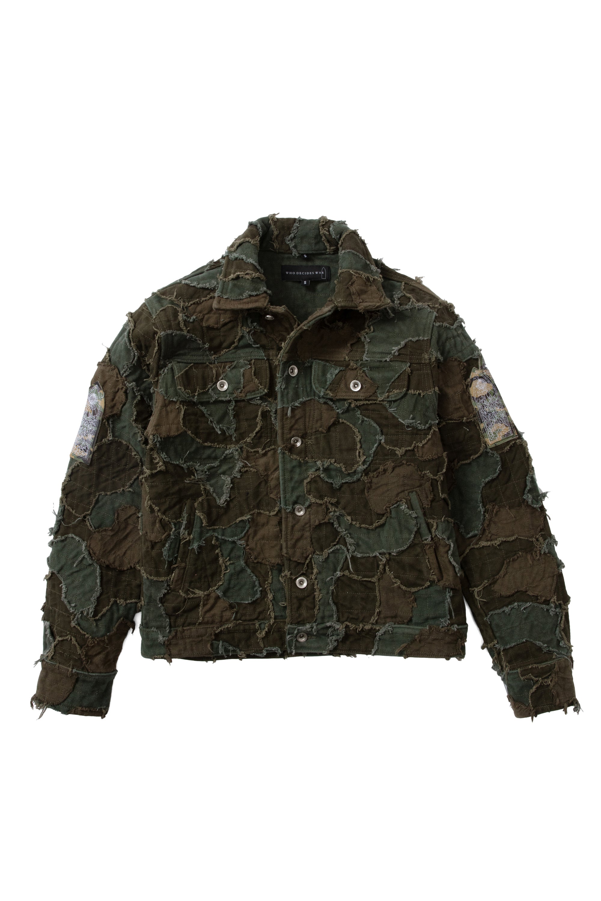 FIELD CAMO TRUCKER JACKET