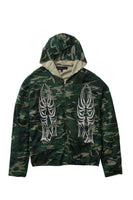 WINGED WAVELENGTH CAMO ZIP UP HOODIE