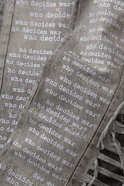 ULTRA FLARE SCRIPTURE DENIM