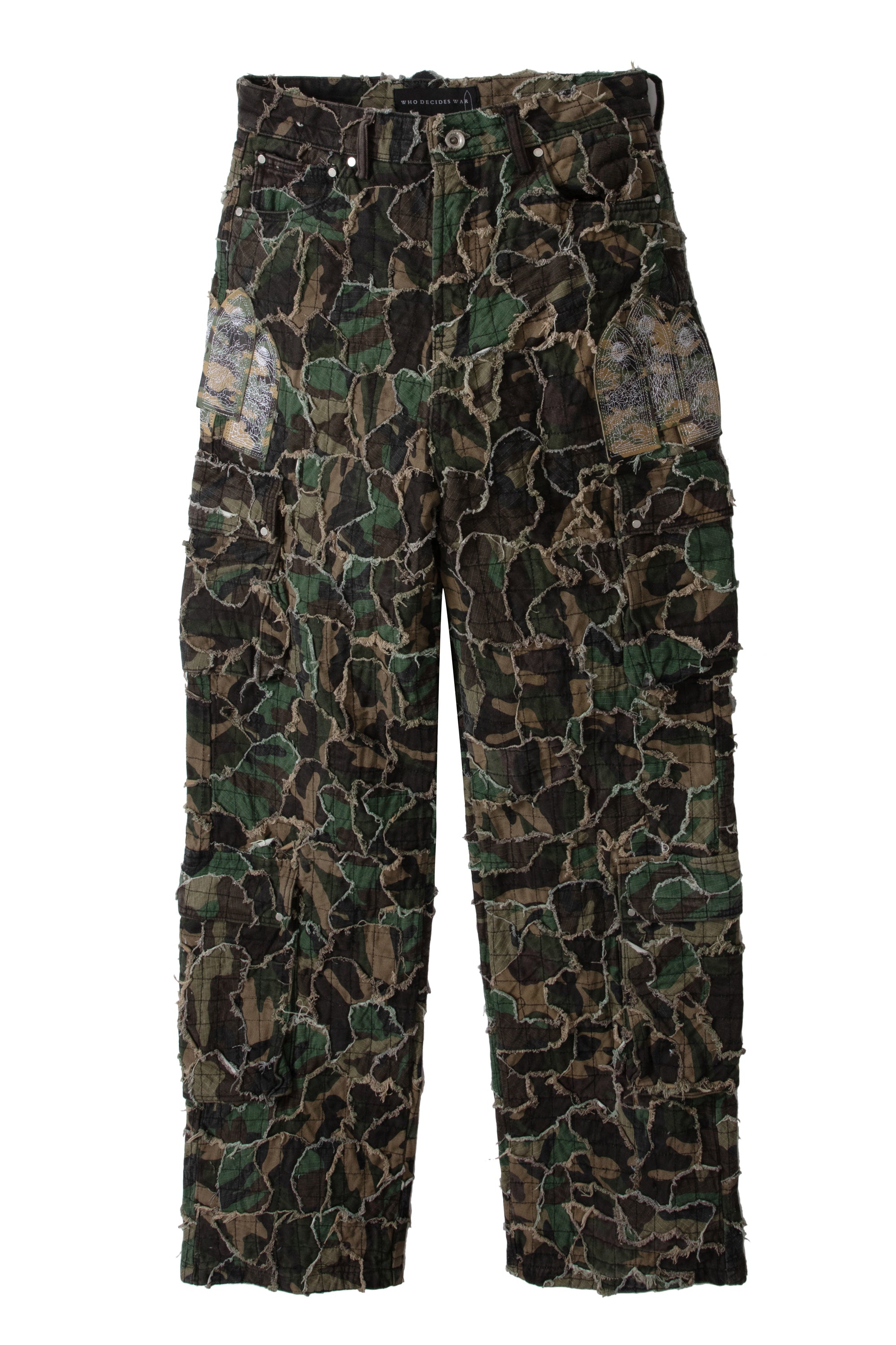 WASHED CAMO CARGO PANT