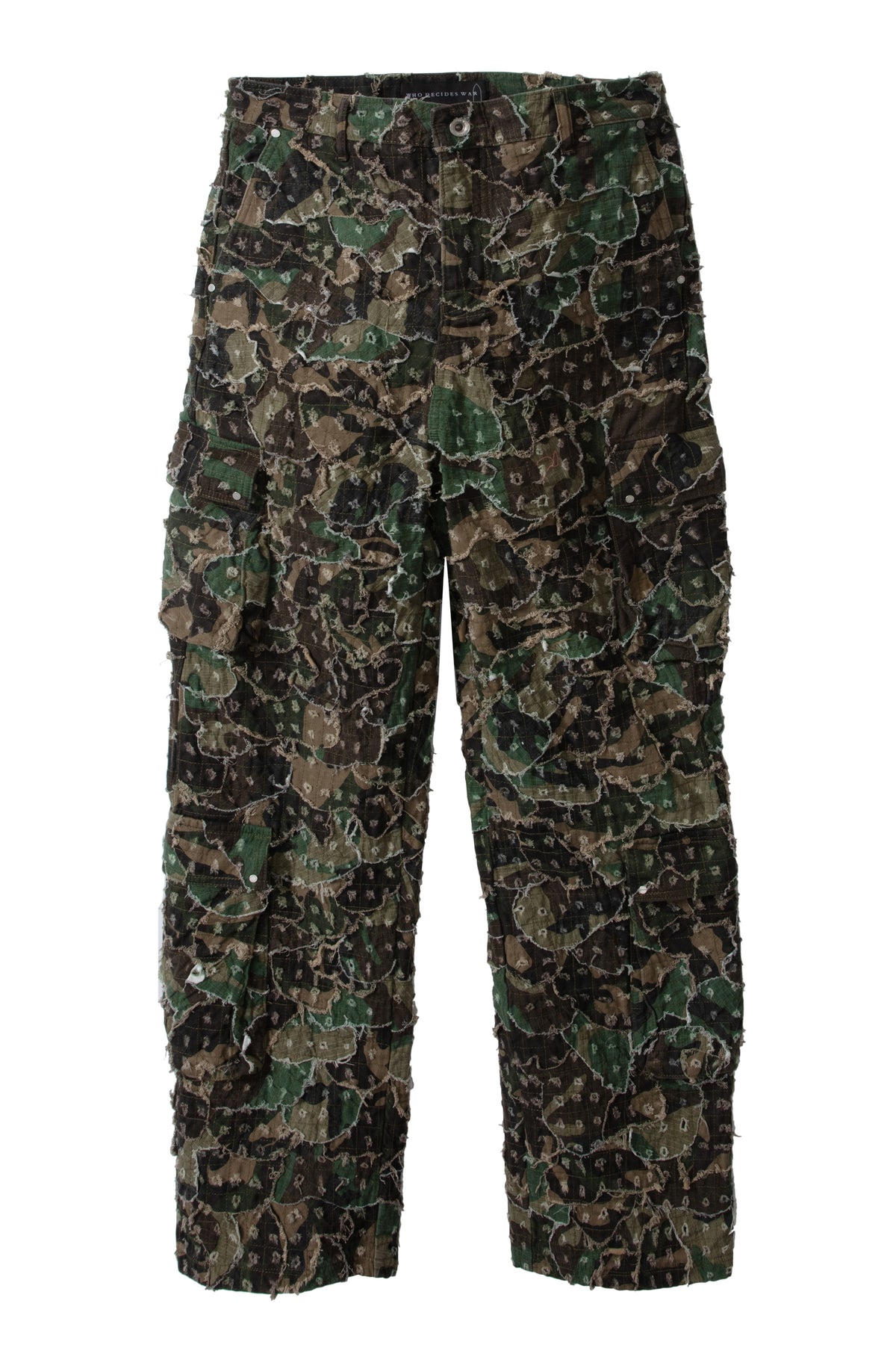MICRO DISTRESSED CARGO PANT – WHO DECIDES WAR