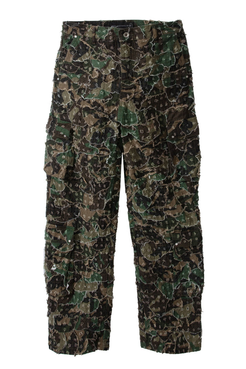 MICRO DISTRESSED CARGO PANT