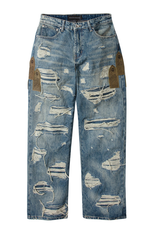 SIDE PATCH RELAXATION DENIM