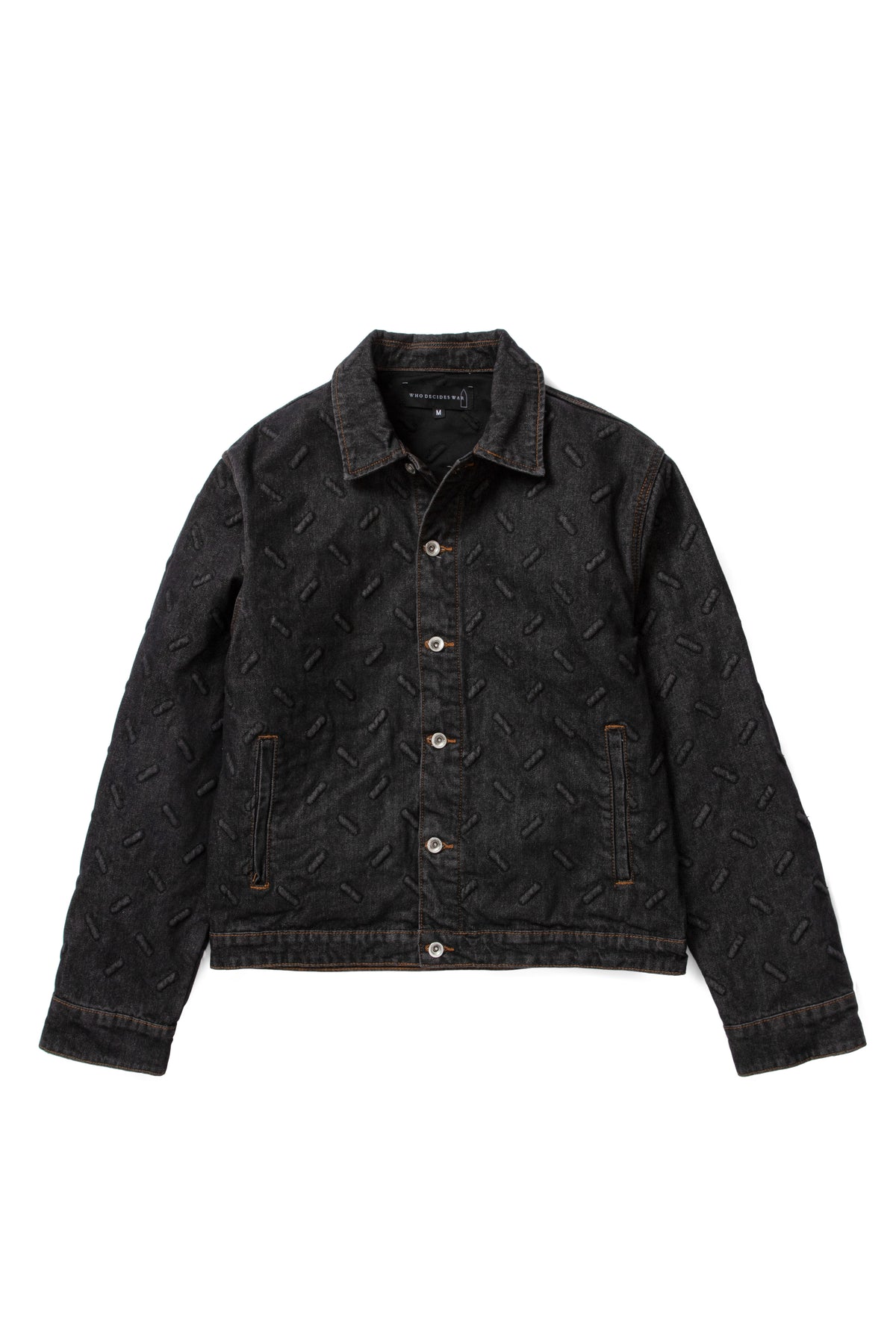 THREAD PLATE JACKET – WHO DECIDES WAR
