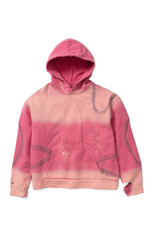 WINDOWED HOODED PULLOVER