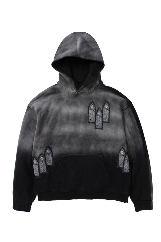 FADED HOODED PULLOVER