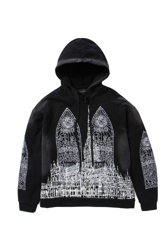 CATHEDRAL HOODED PULLOVER