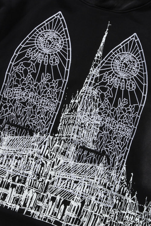 CATHEDRAL HOODED PULLOVER