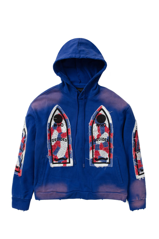 GLORY FABRICATED HOODED PULLOVER