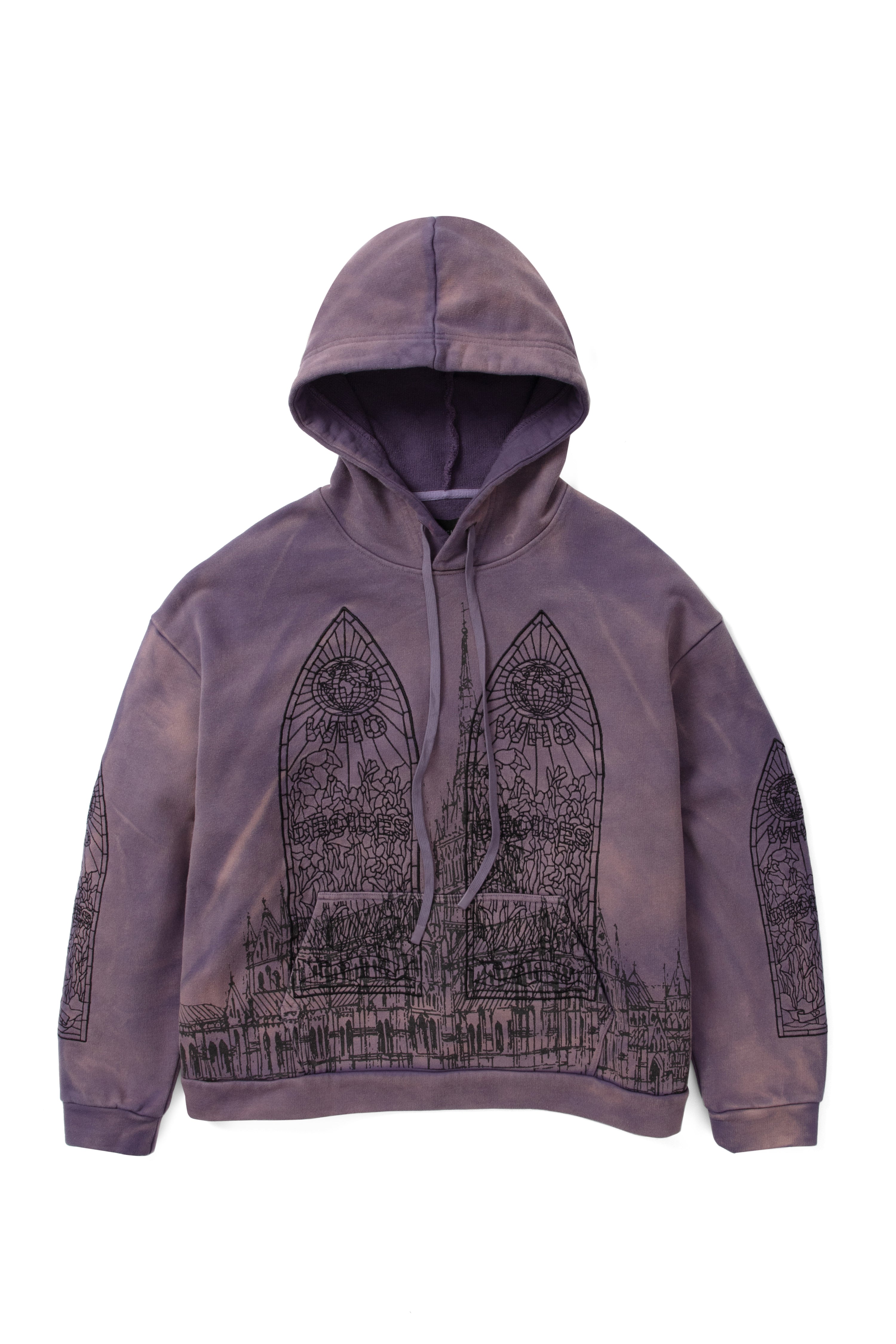 CATHEDRAL HOODED PULLOVER