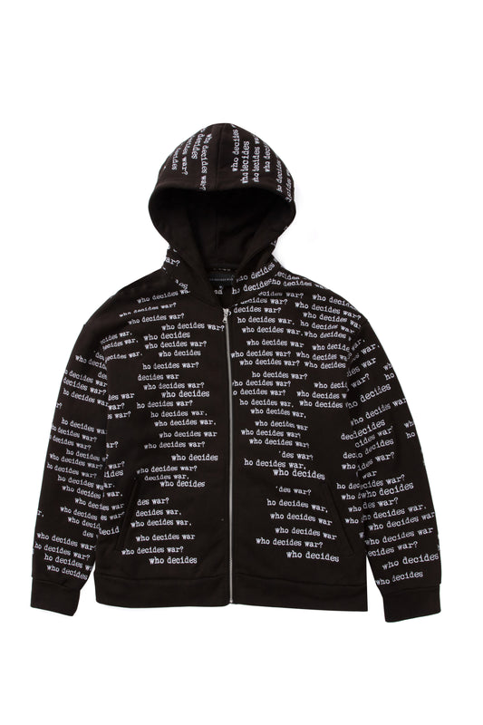 WDW SCRIPTURE ZIPPER PULLOVER