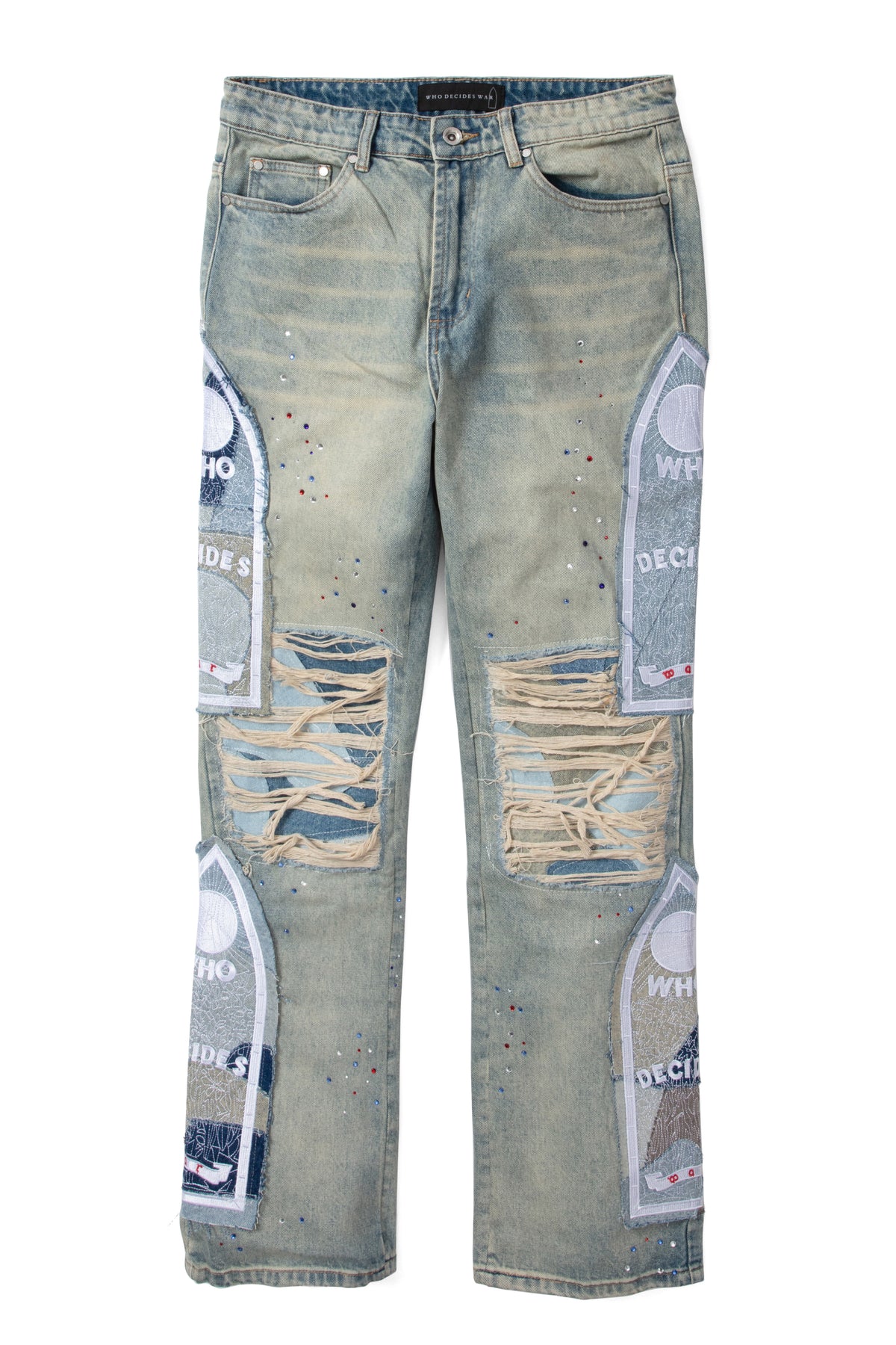 BLOWN DENIM – WHO DECIDES WAR