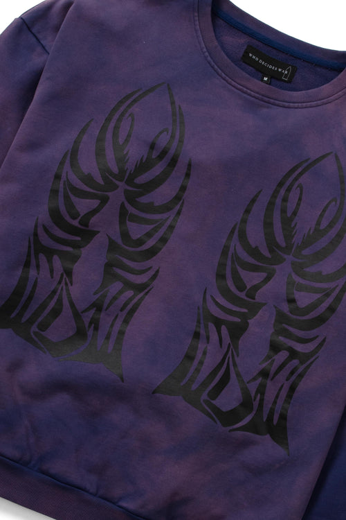WINGED LOGO CREWNECK SWEATER