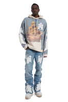 CASTLE HOODED PULLOVER