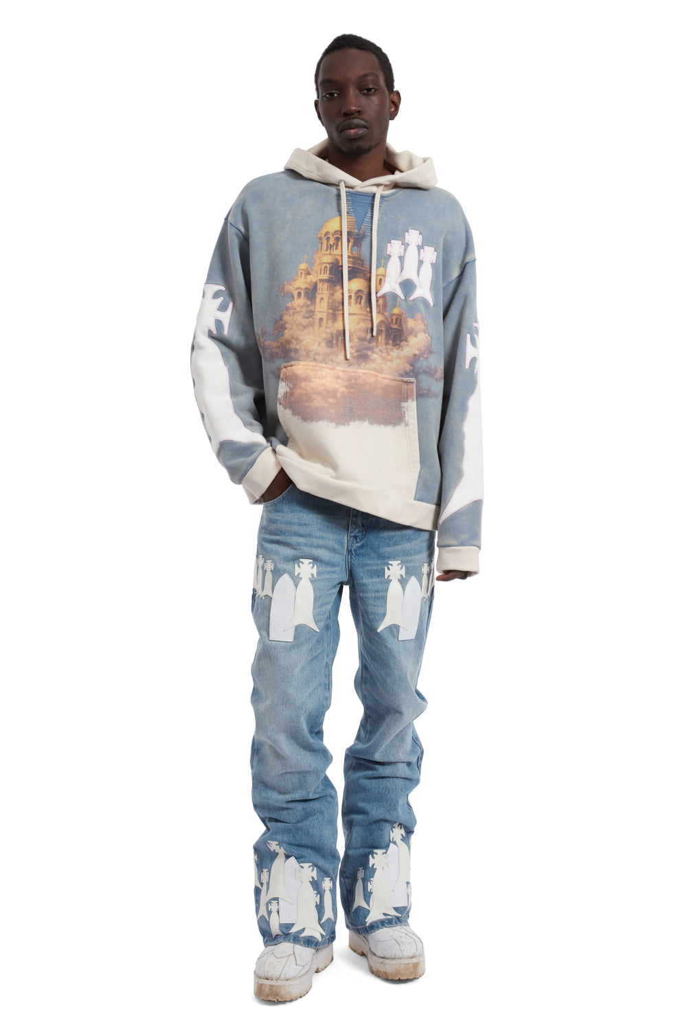 CASTLE HOODED PULLOVER