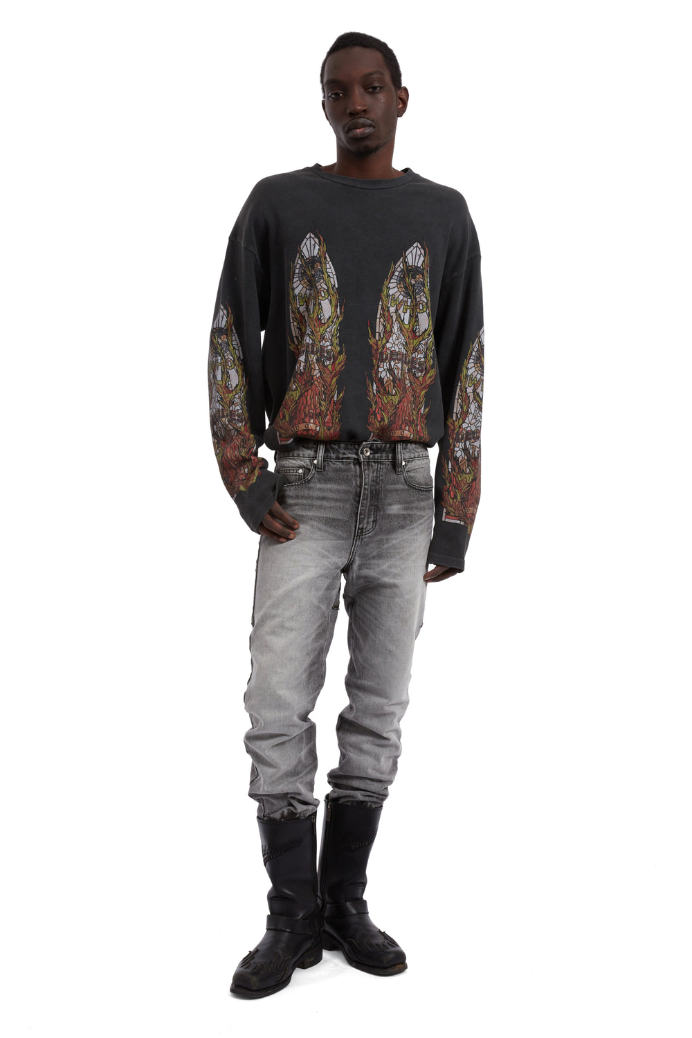 FLAME GLASS THERMAL LONG SLEEVE