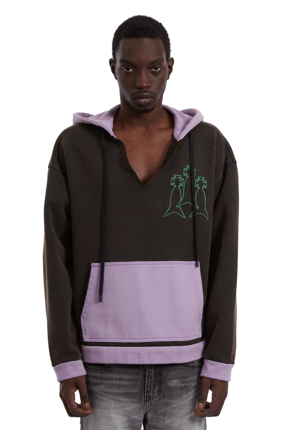 LIVE MIND HOODED PULLOVER