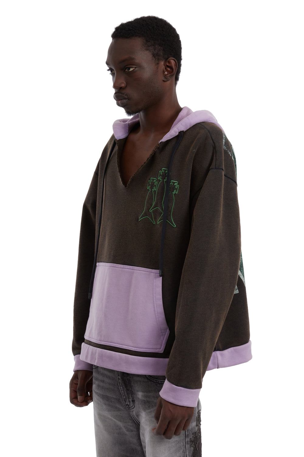LIVE MIND HOODED PULLOVER