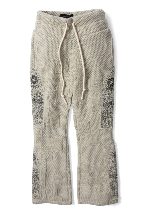 WAFFLE WINDOW SWEATPANT