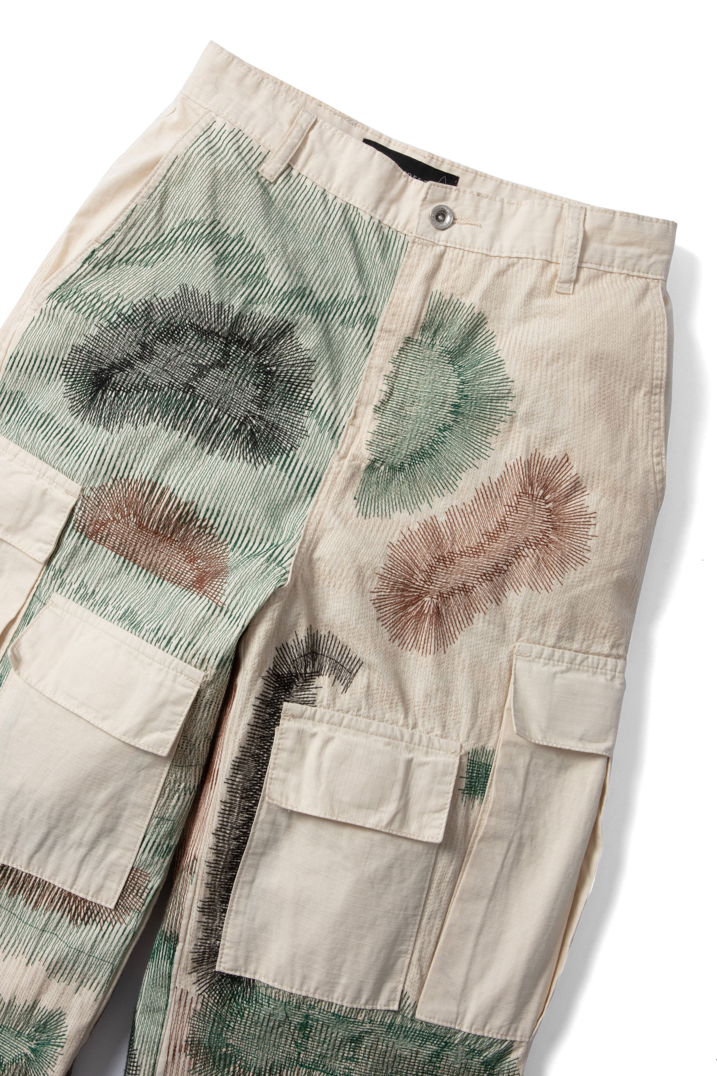 CAMOUFLAGE EMBROIDERY PANT