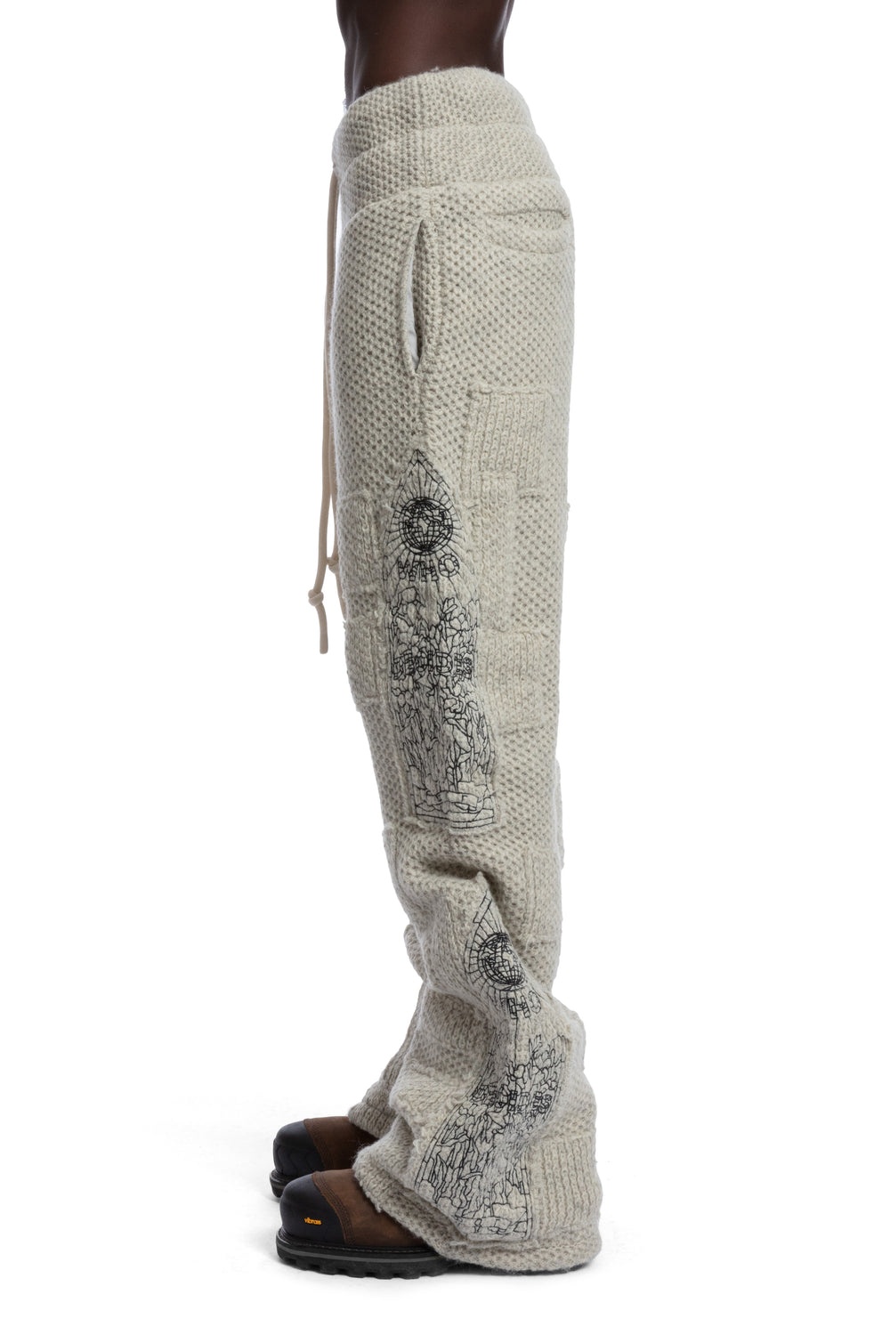 WAFFLE WINDOW SWEATPANT