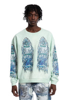 ICED GLASS CREWNECK