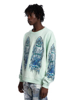 ICED GLASS CREWNECK