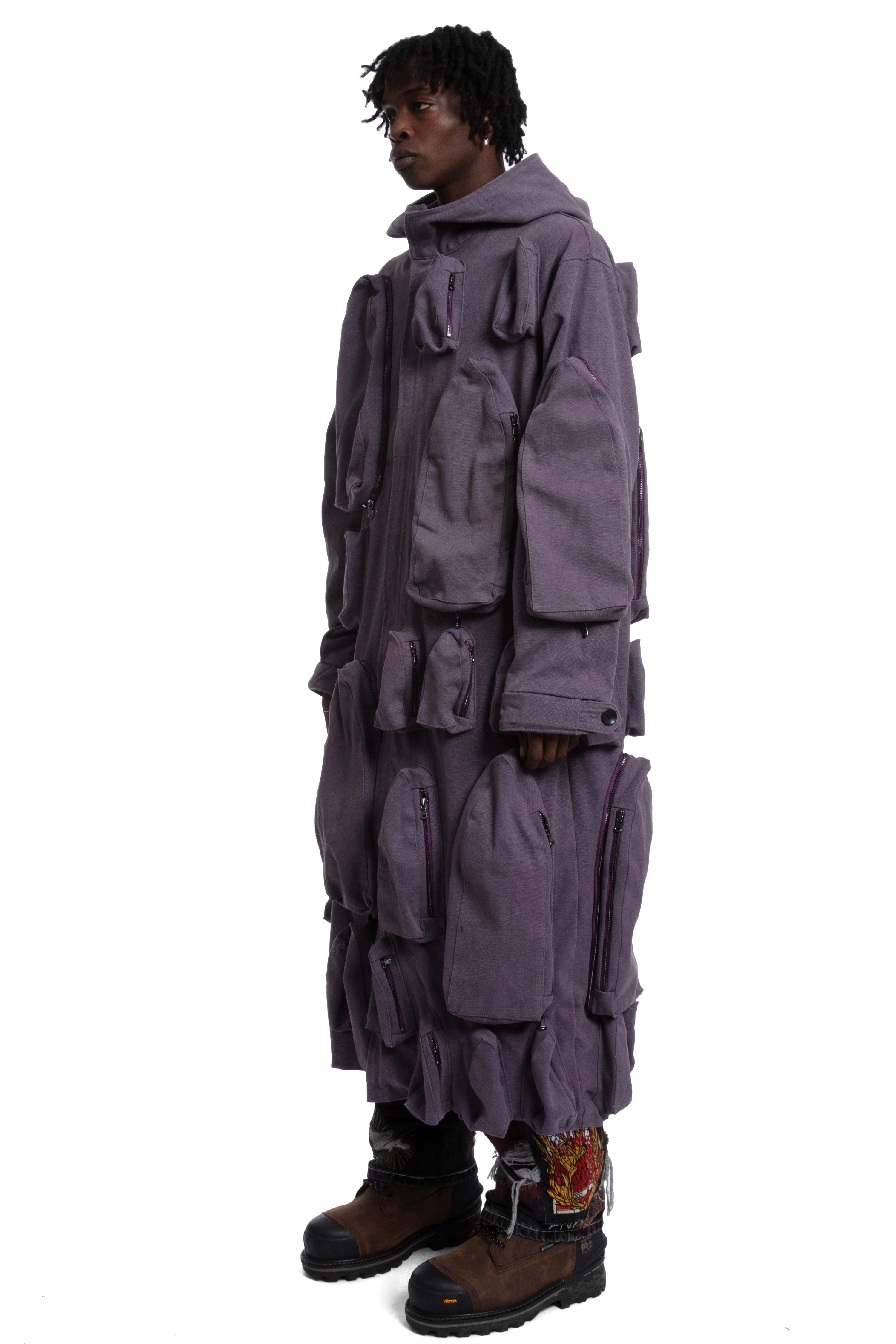 WINDOW POCKET FLOOR-LENGTH TRENCH – WHO DECIDES WAR