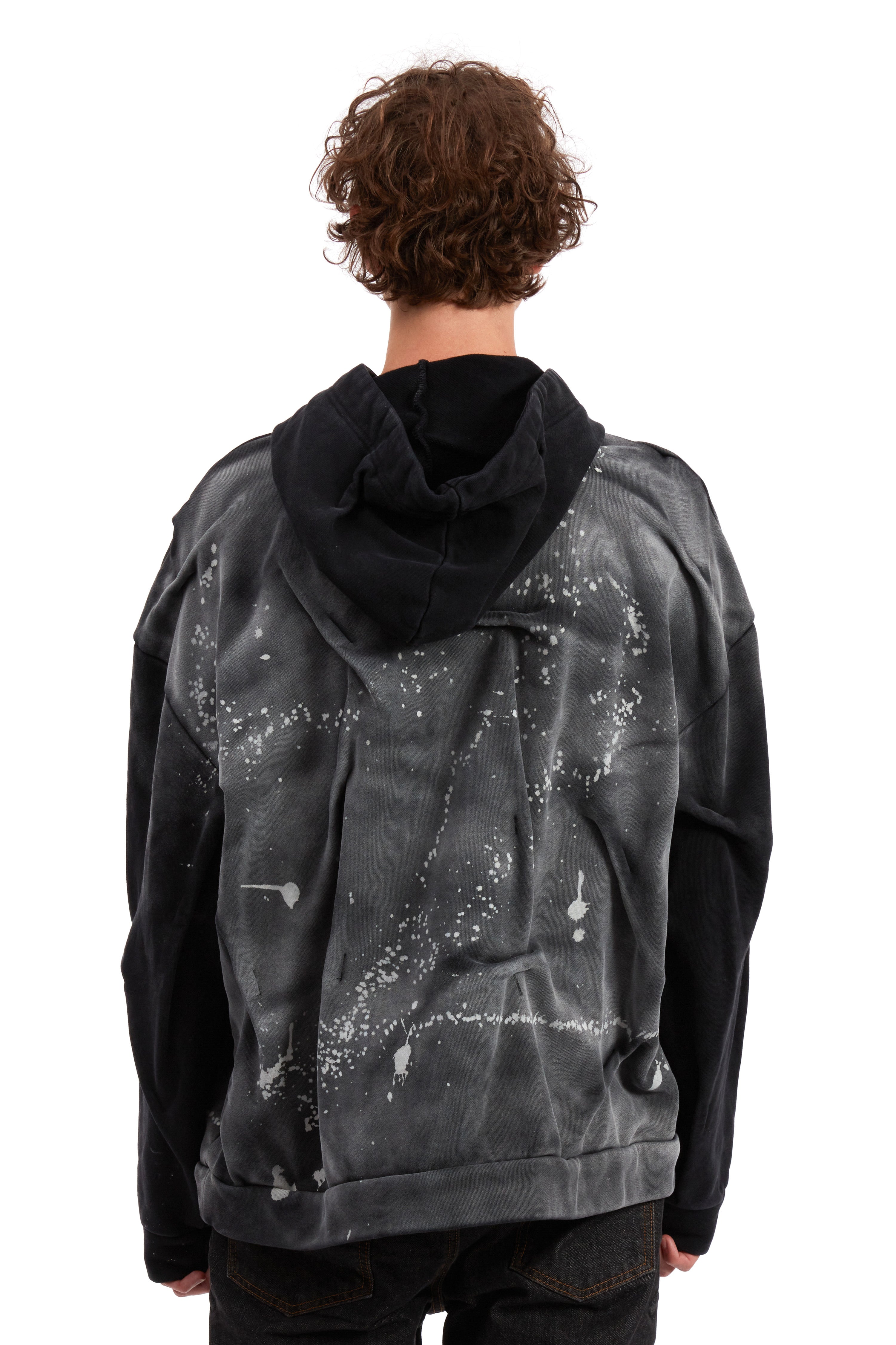 GATHERED THORN WINDOW HOODIE