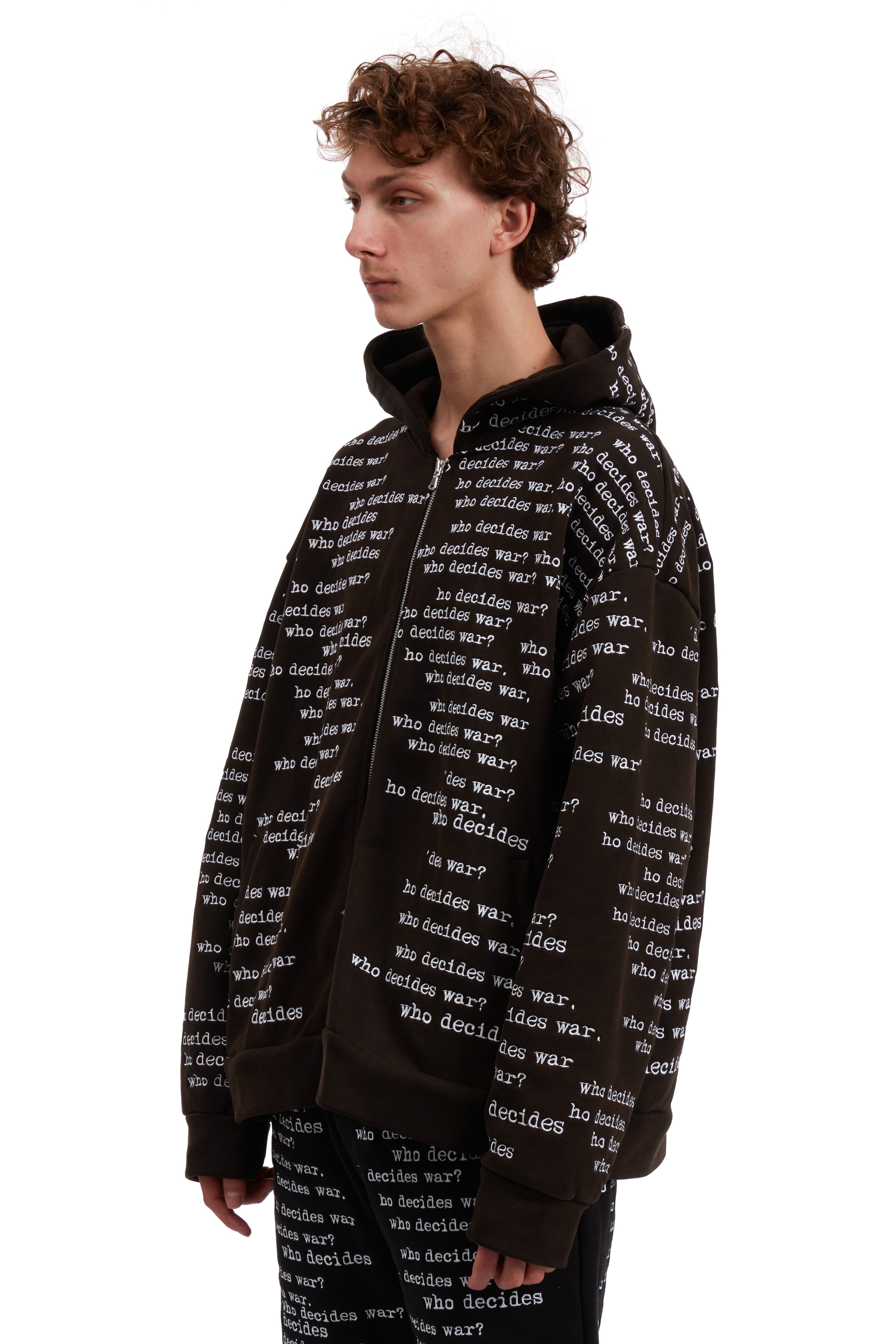 WDW SCRIPTURE ZIPPER PULLOVER