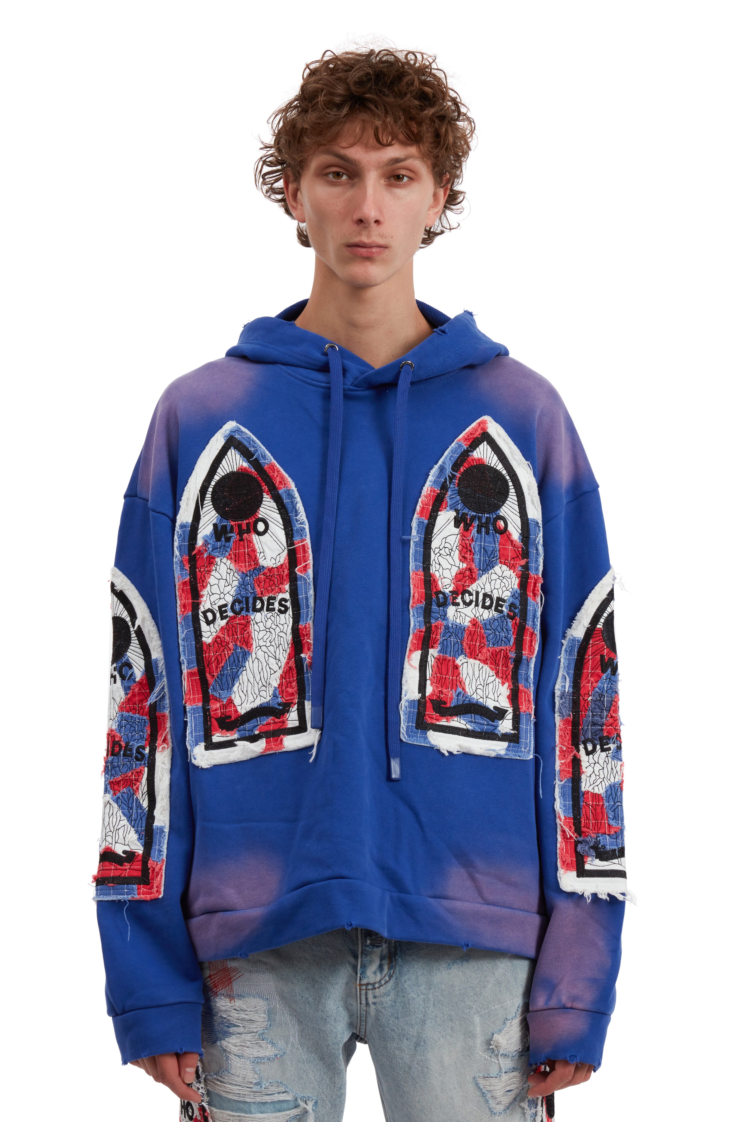 GLORY FABRICATED HOODED PULLOVER