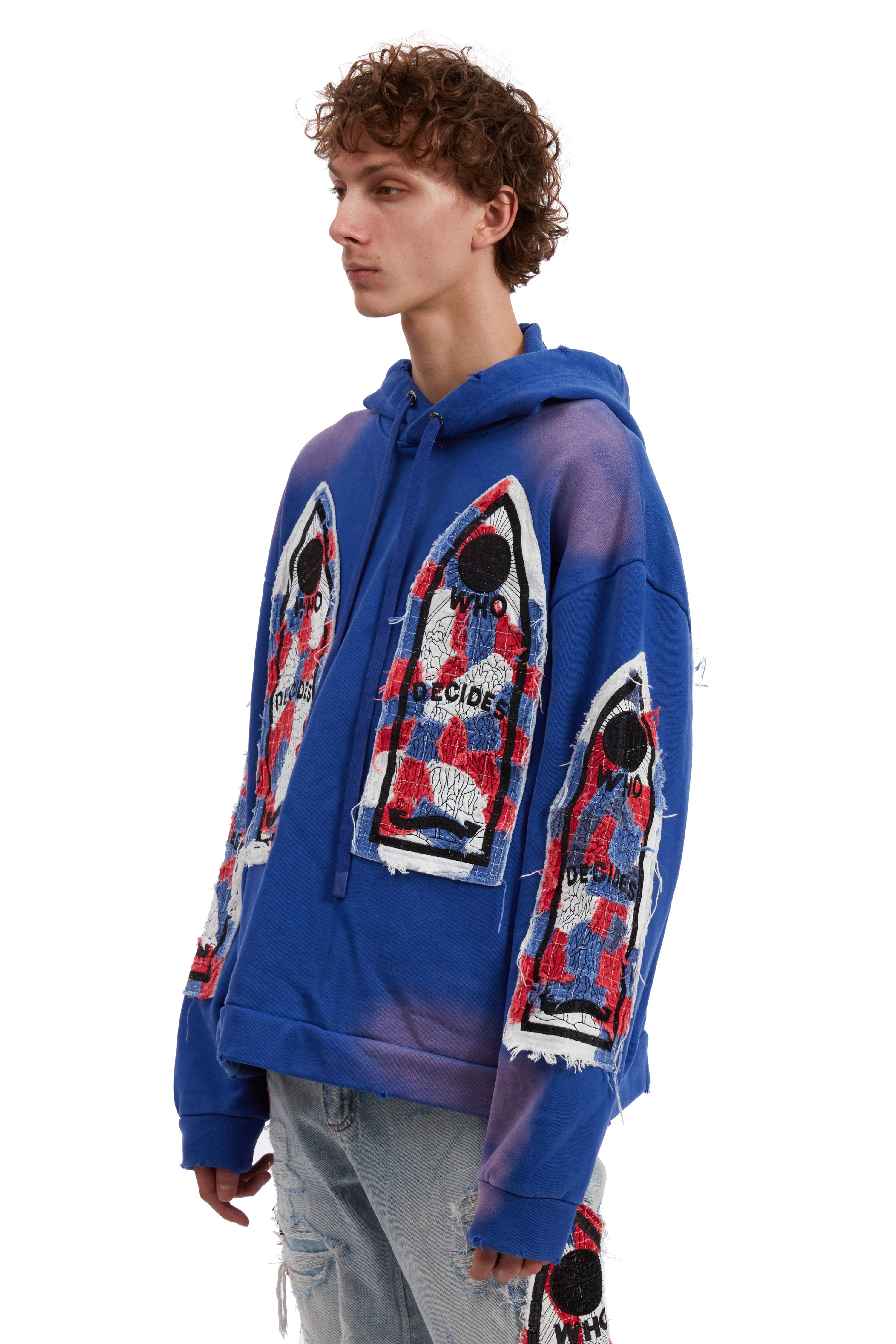 GLORY FABRICATED HOODED PULLOVER