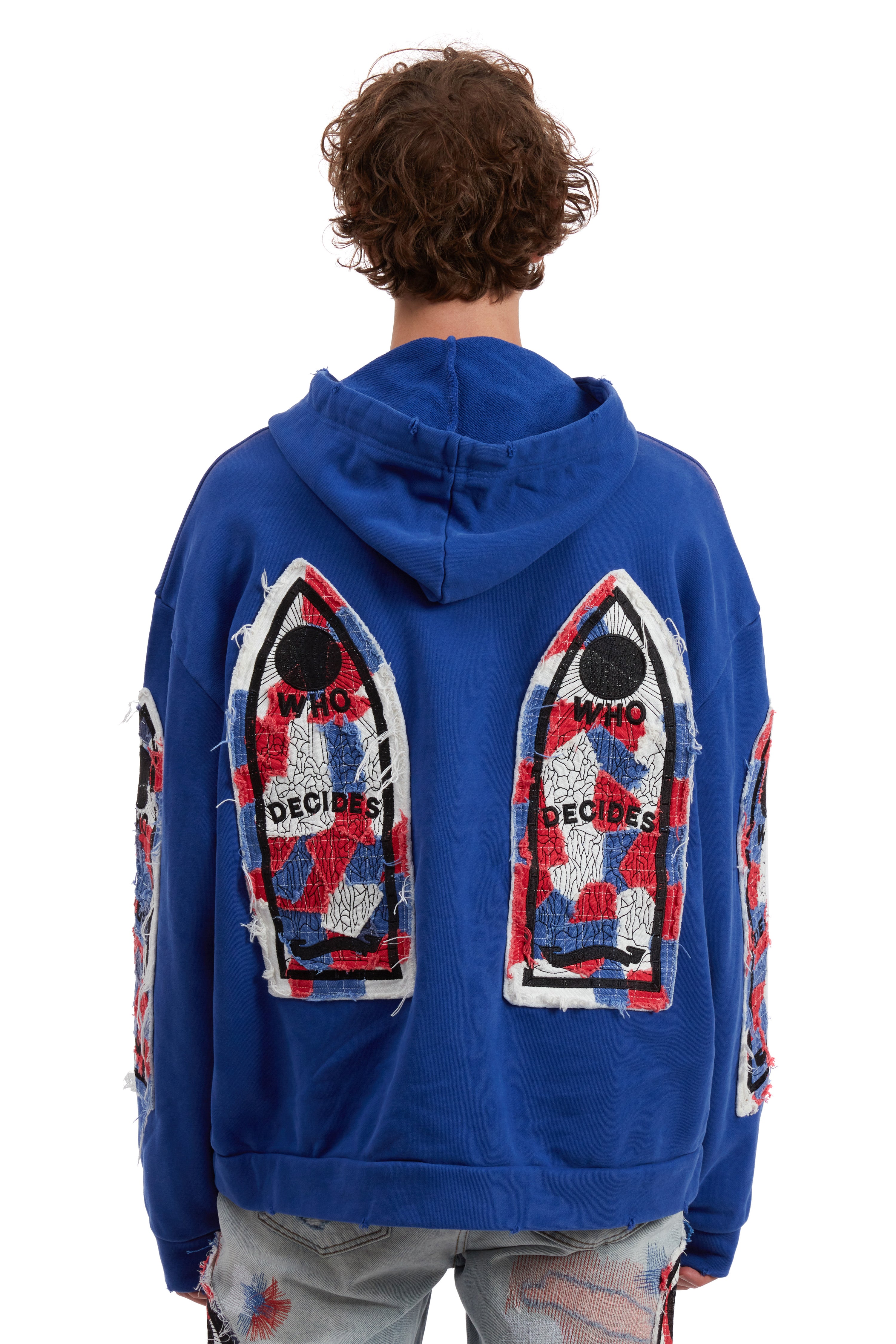 GLORY FABRICATED HOODED PULLOVER