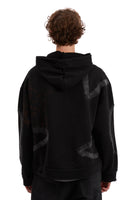 WINDOWED HOODED PULLOVER