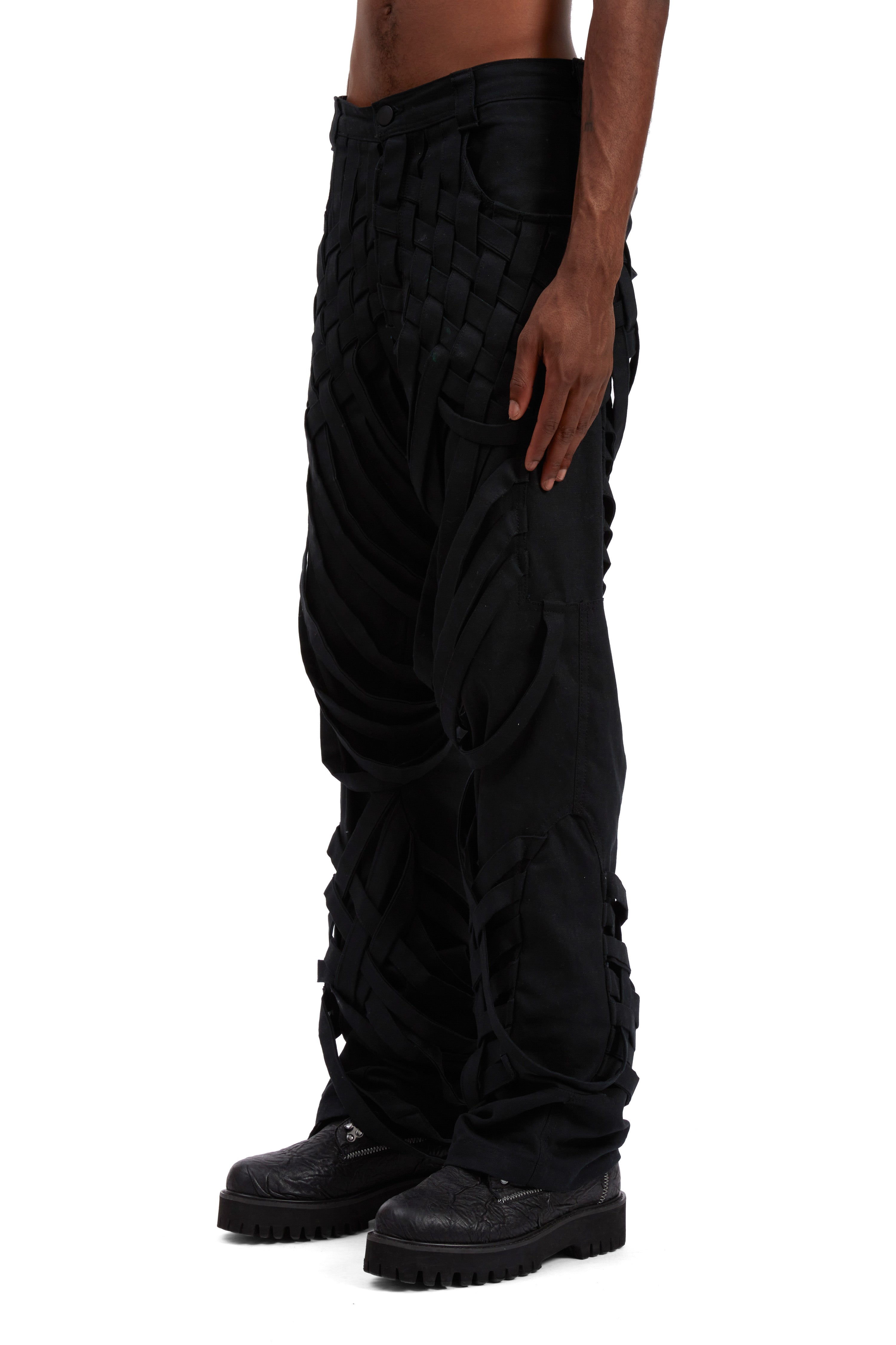 INTERWOVEN TROUSERS