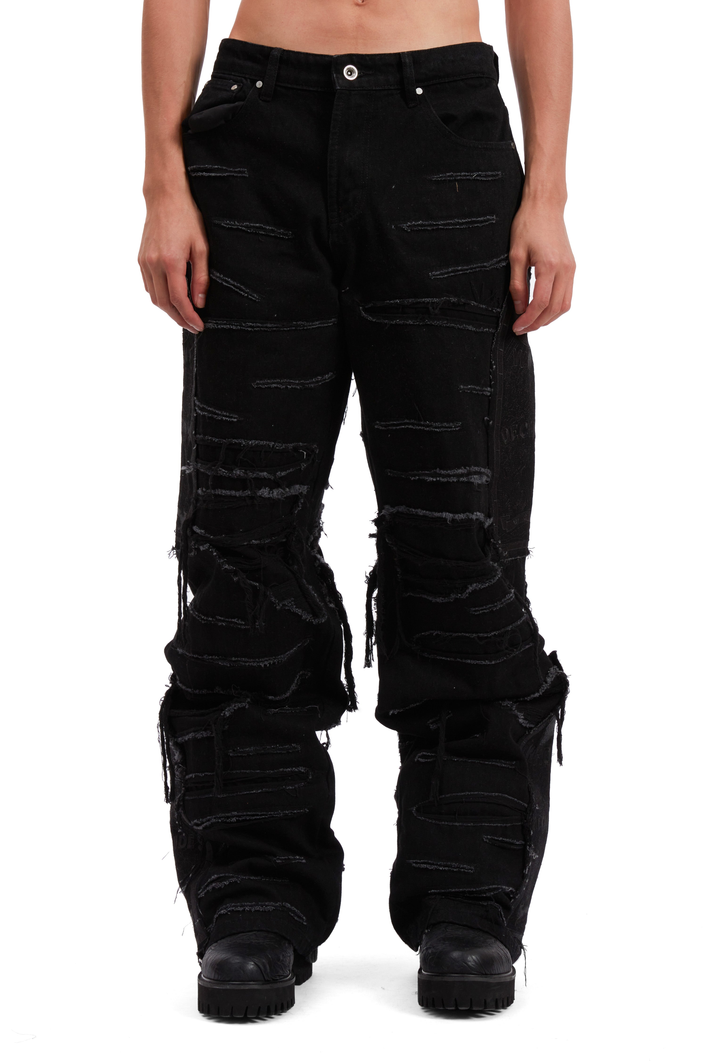 ULTRA FLARE WINDOWED DENIM