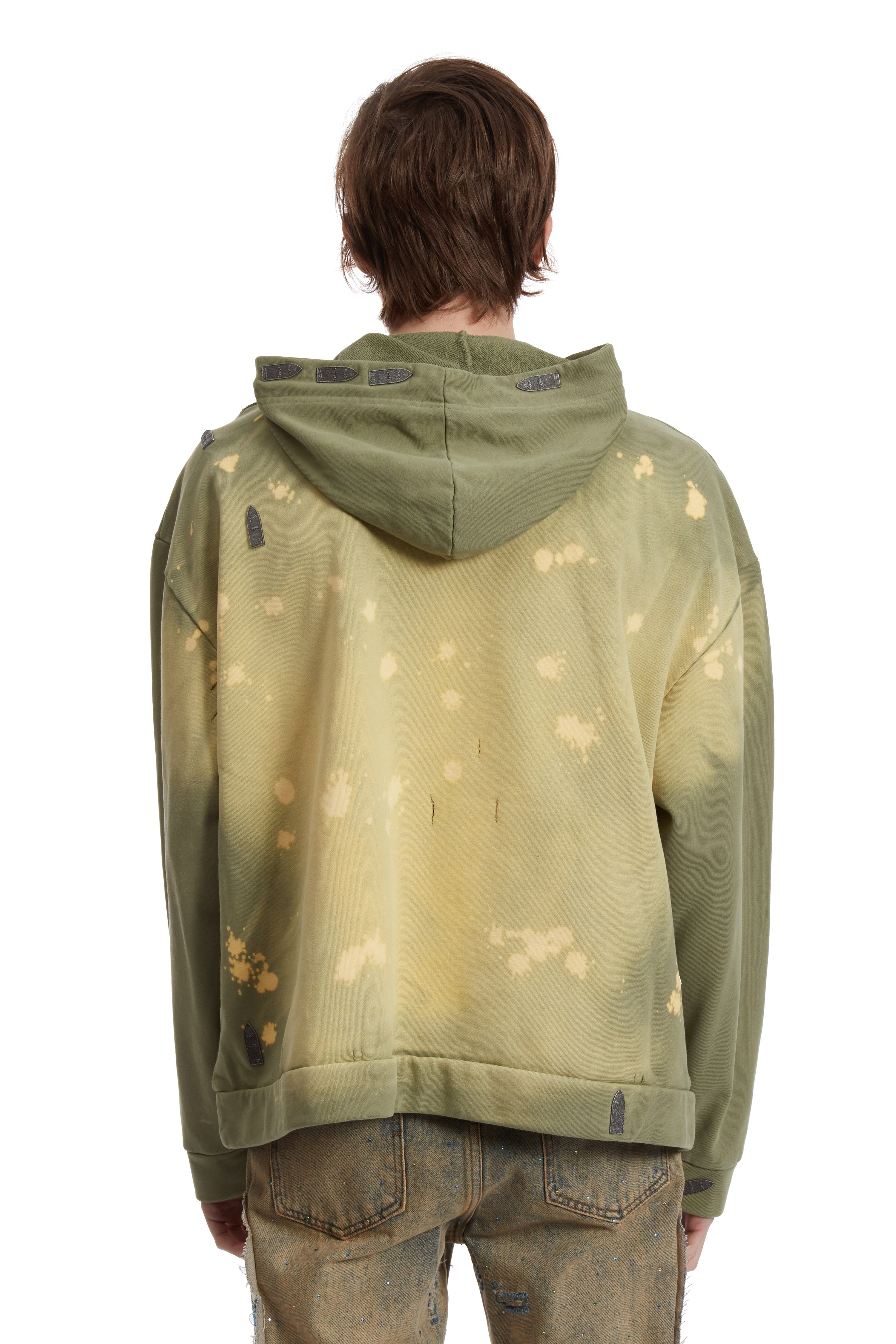 OVERDYED HARDWARE HOODED SWEATSHIRT