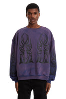 WINGED LOGO CREWNECK SWEATER