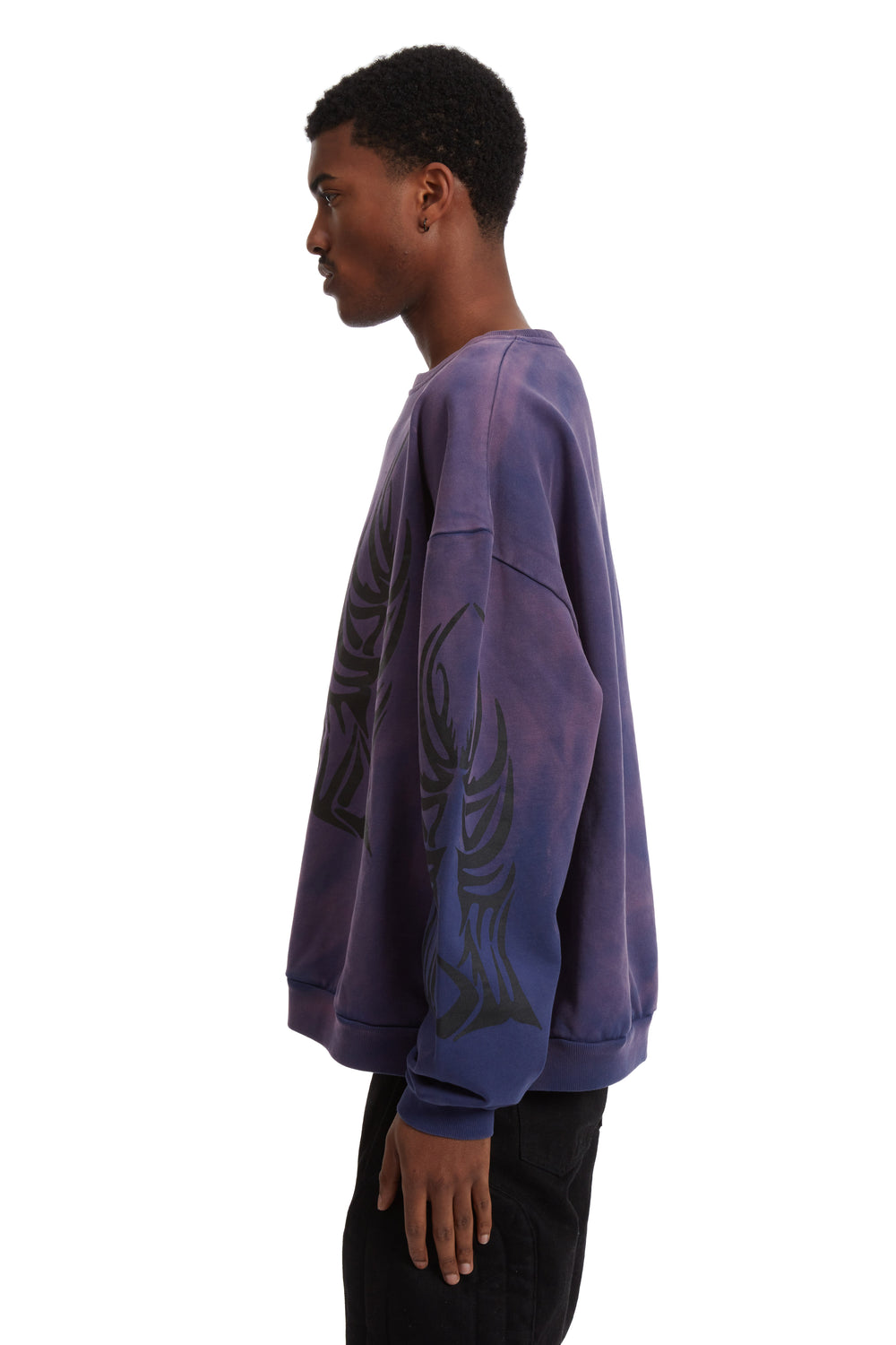 WINGED LOGO CREWNECK SWEATER