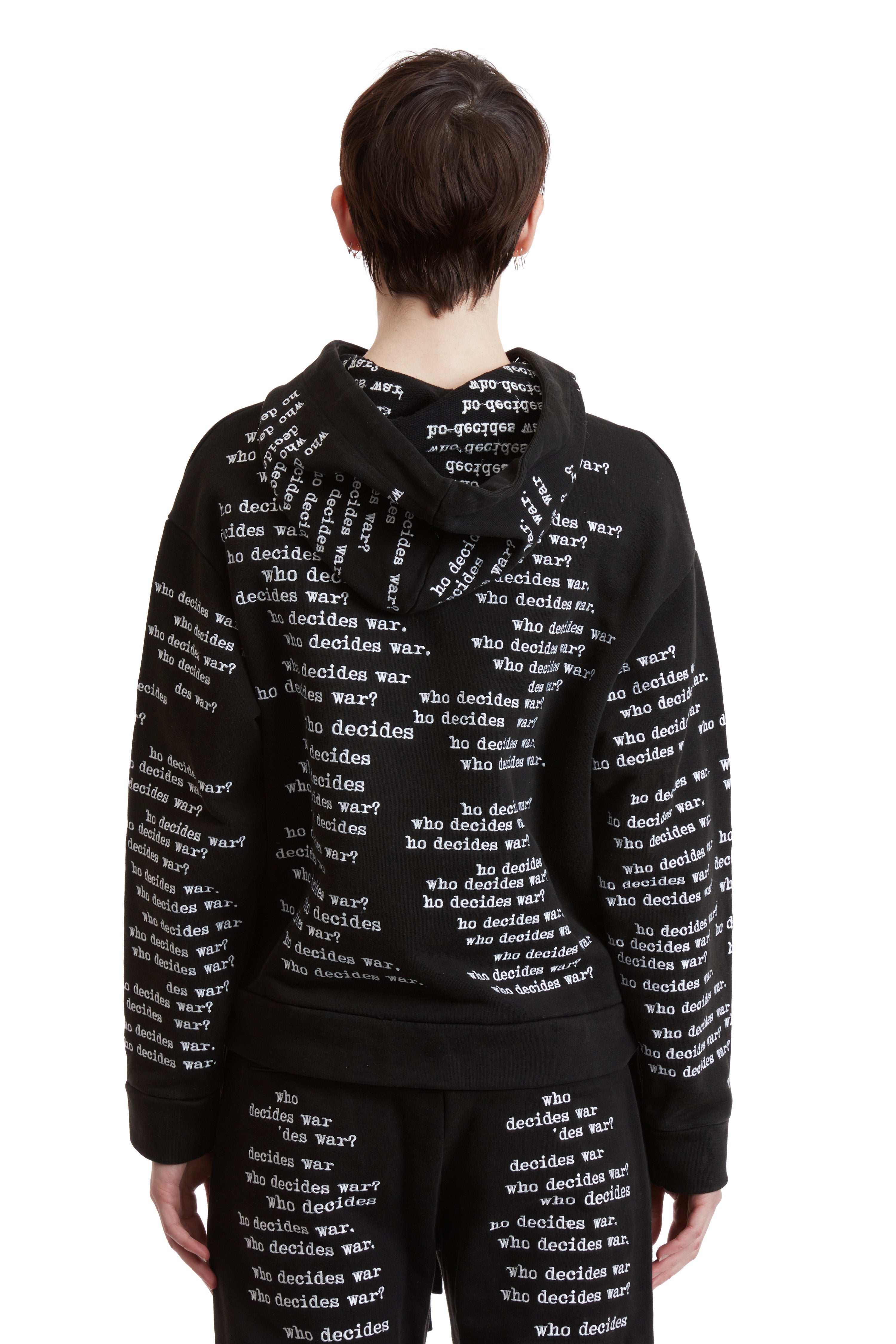 FULL-PRINT HOODED SWEATSHIRT