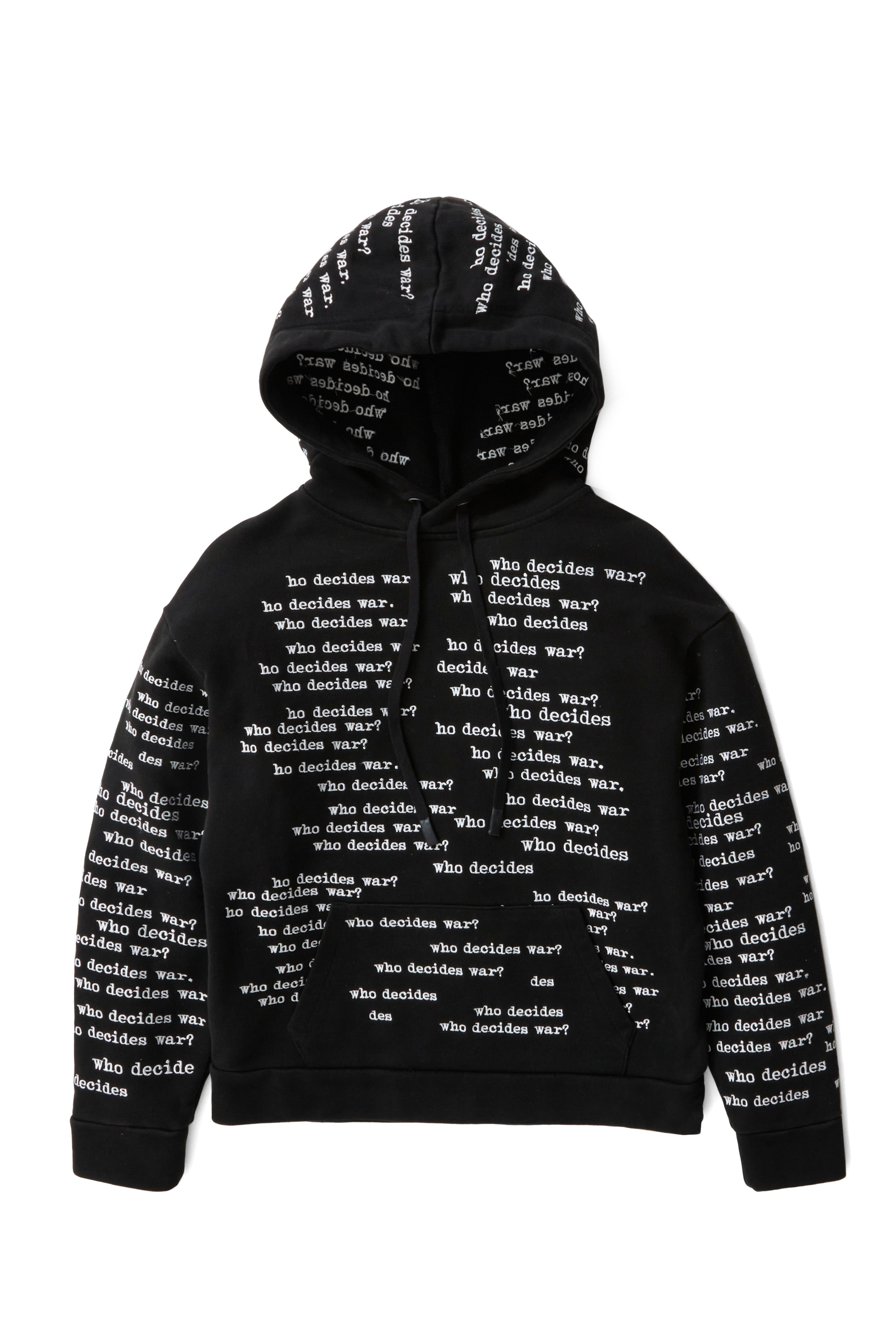 FULL-PRINT HOODED SWEATSHIRT