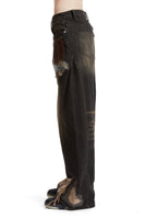 LOW RISE ORGANZA OVERLAY PANT