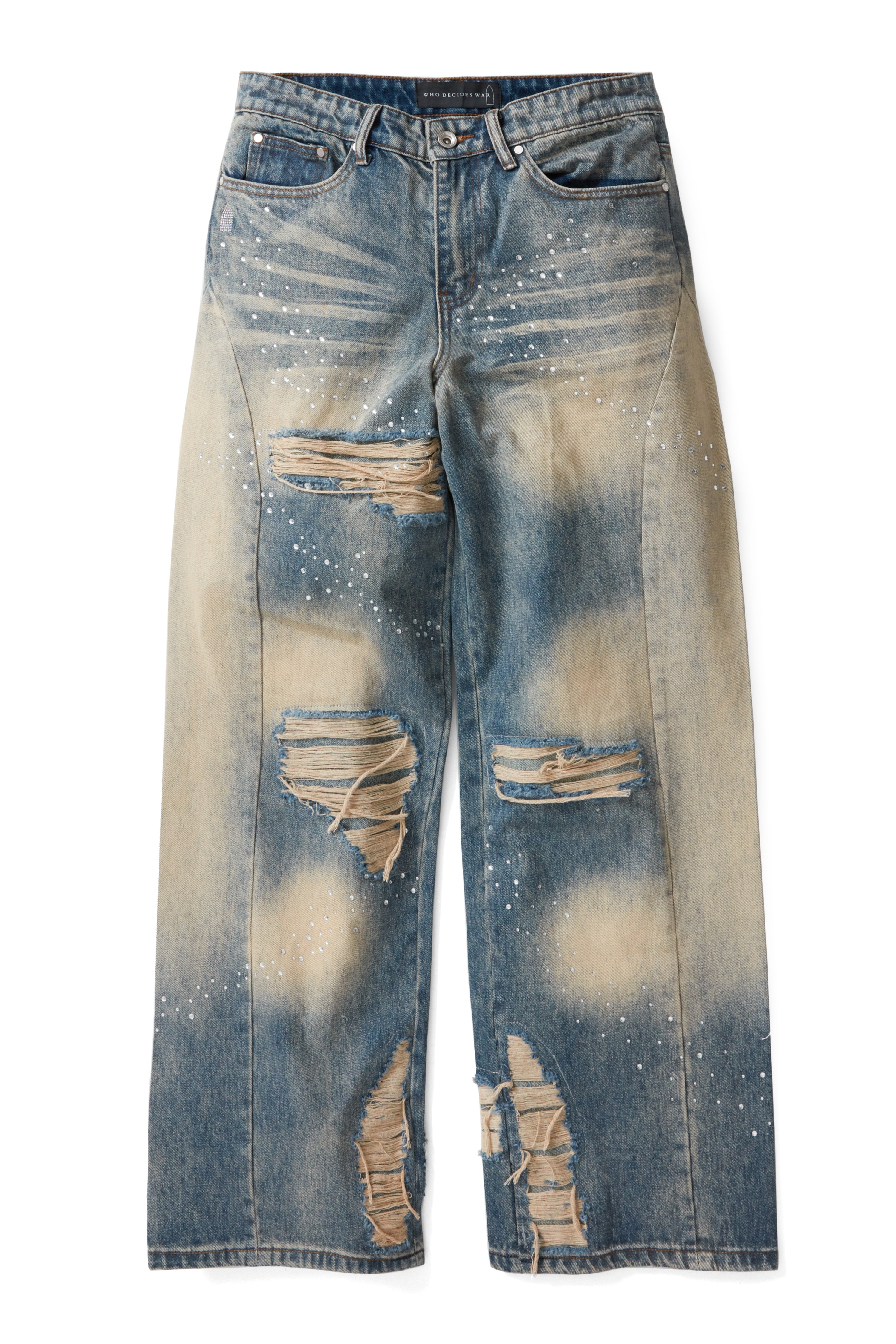 FADED STONE DENIM