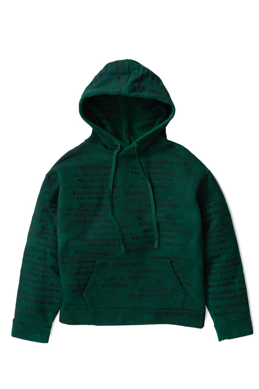 FULL-PRINT HOODED SWEATSHIRT