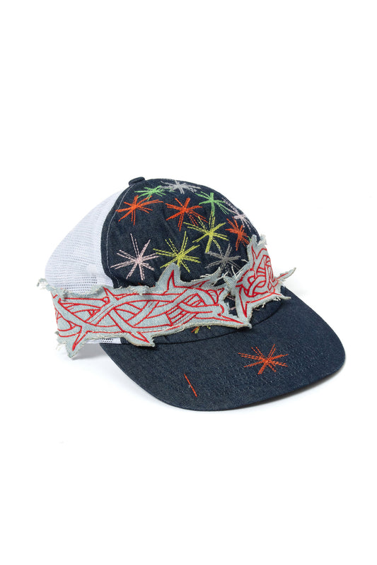 WDW X PALE USA CROWN OF THORNS TRUCKER CAP