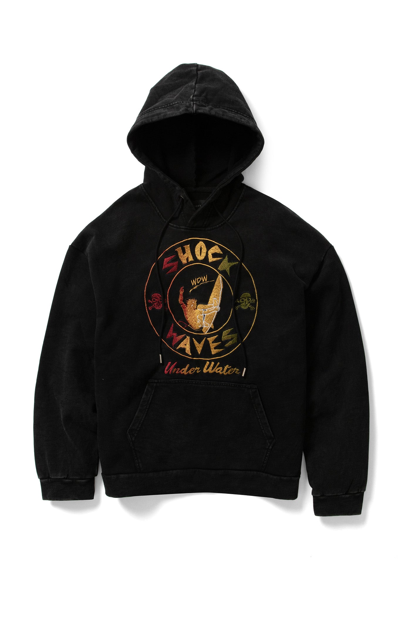 SHOCK WAVES HOODED PULLOVER