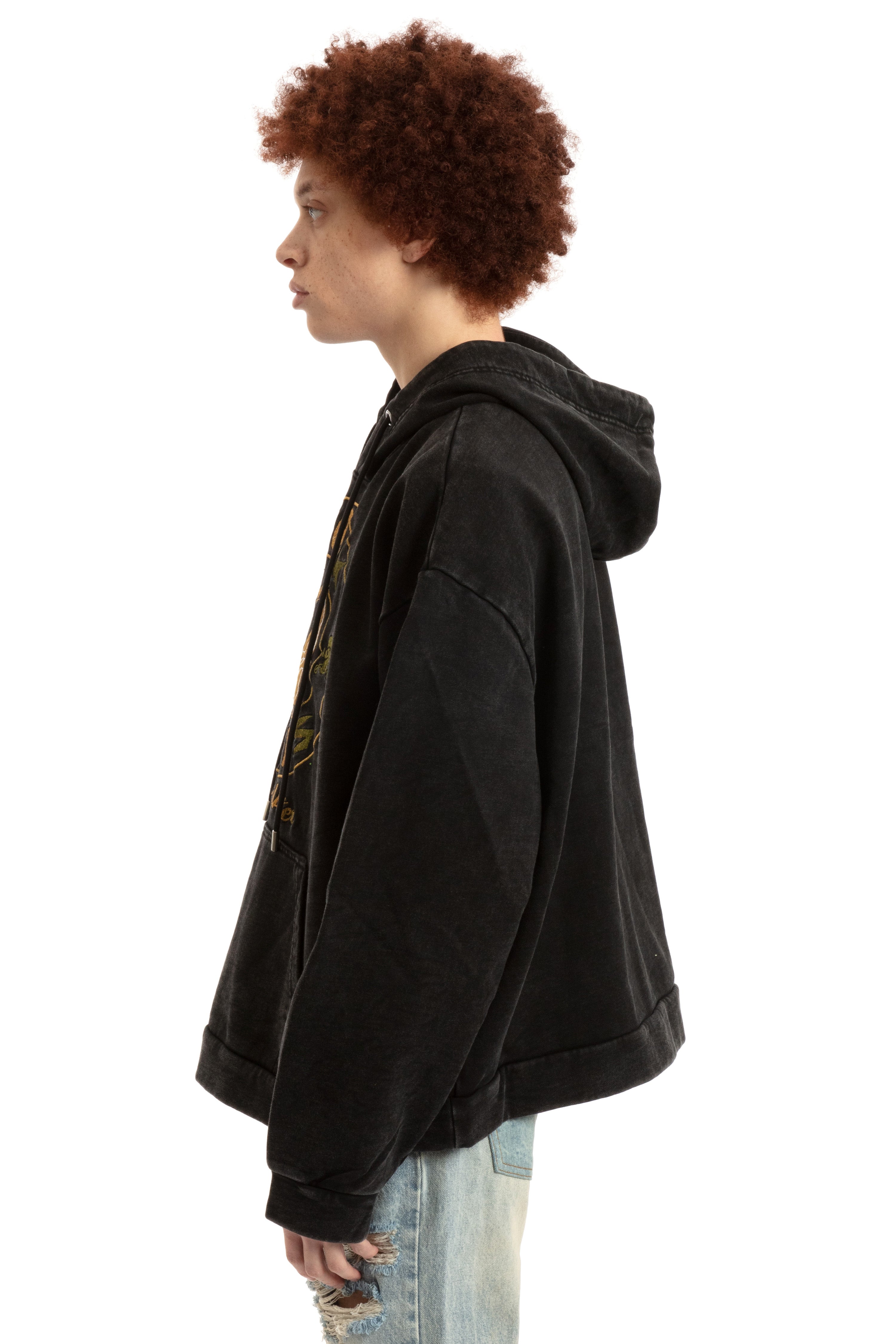 SHOCK WAVES HOODED PULLOVER
